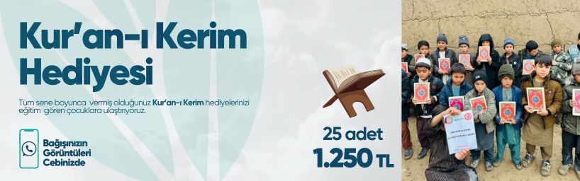 Kuran-ı Kerim Hediyesi