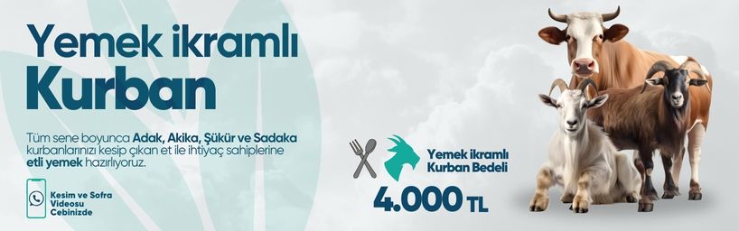 Yemekli Küçükbaş Kurban