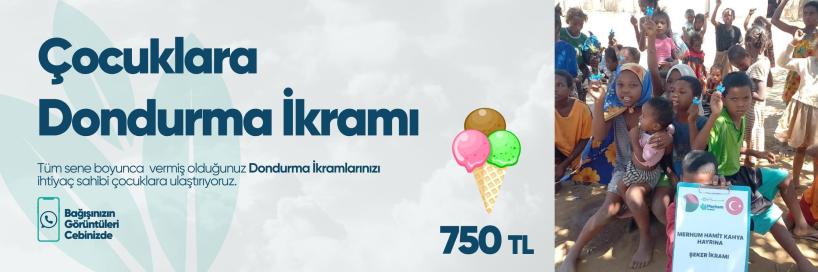 Madagaskar Dondurma İkramı