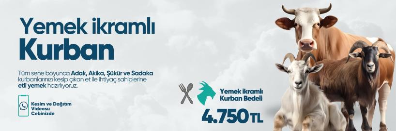 Yemekli Küçükbaş Kurban